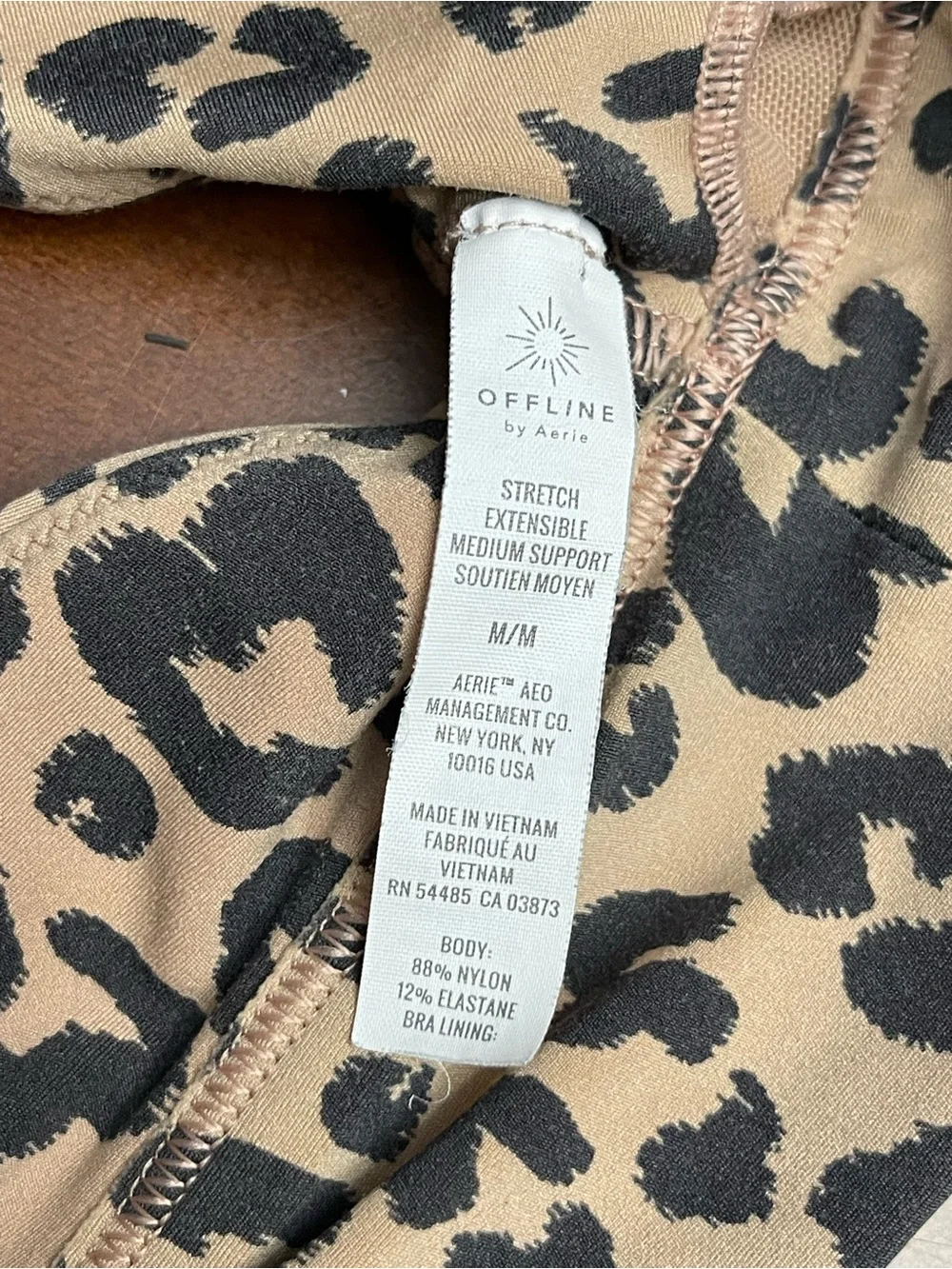 Aerie Leopard Print Bralette